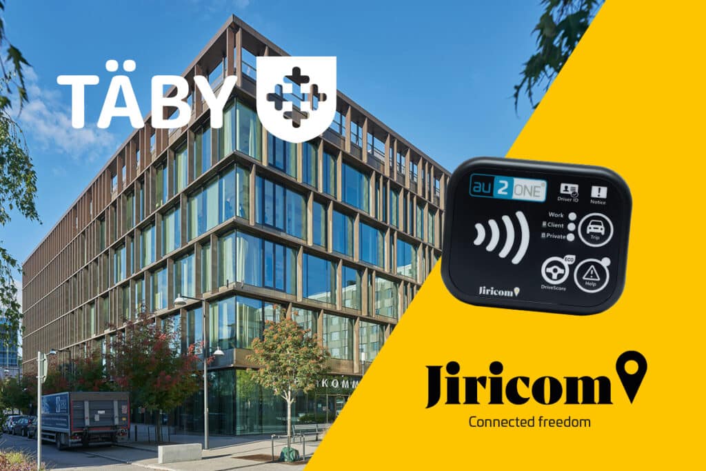 Täby kommun väljer Jiricoms körjournaler